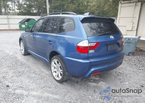 2008 BMW X3 3.0Si from USA, damaged, VIN WBXPC93408WJ03276